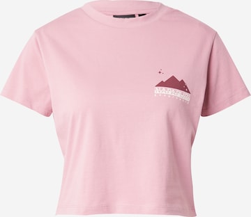 Maglietta di NAPAPIJRI in rosa: frontale
