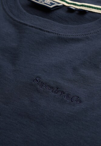 Superdry & Co Shirt 'Essential' in Blauw