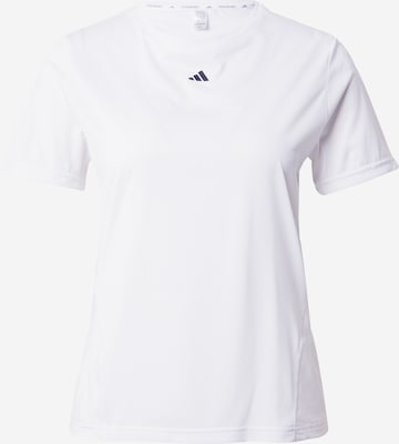 ADIDAS PERFORMANCE - Camiseta funcional 'Designed For Training' en blanco: frente
