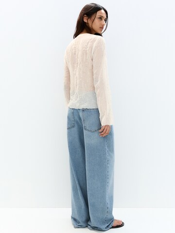 Pull&Bear Bluse i beige