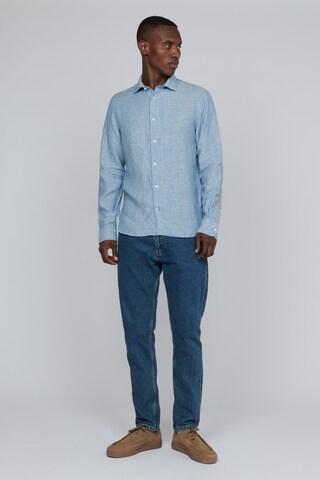 Matinique Regular fit Button Up Shirt 'Marc' in Blue