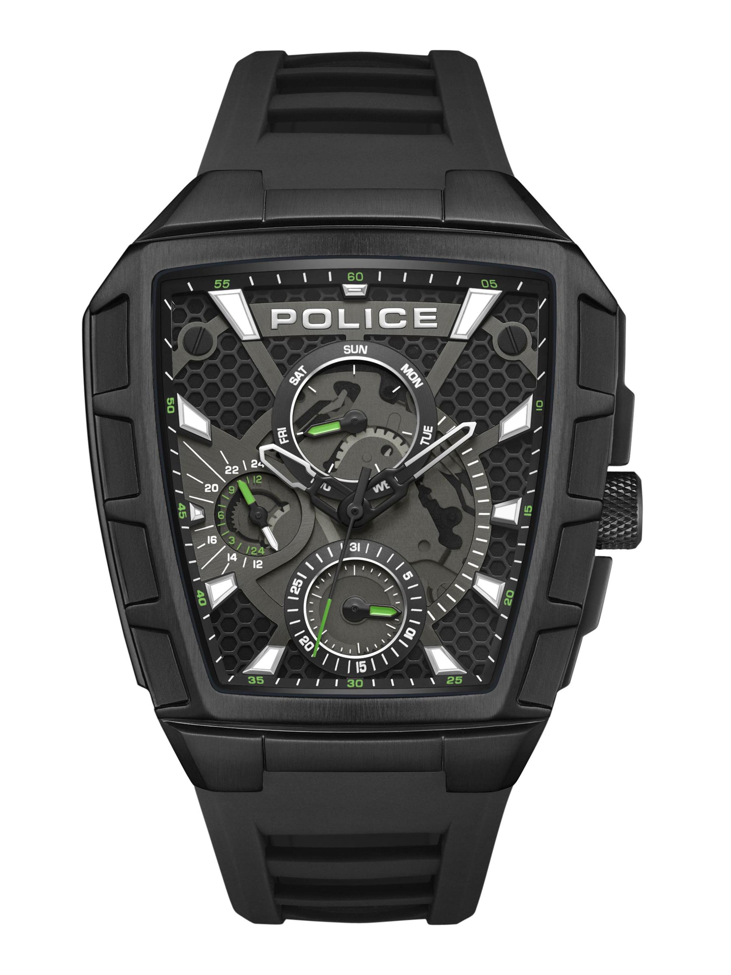 POLICE Analog watch 'Tough Gear' in Black