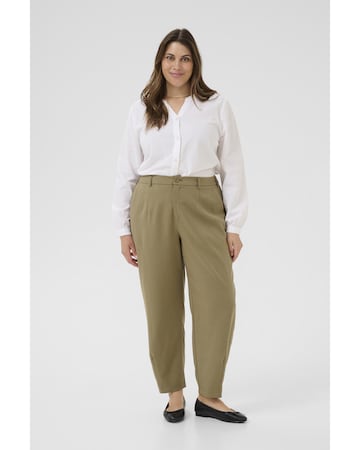 KAFFE CURVE Blouse 'Nana' in Wit