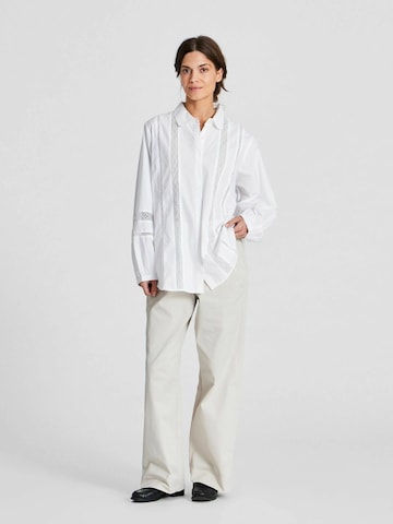 Gai+Lisva Bluse 'Jessica' i hvid