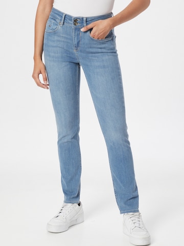 Slimfit Jeans 'Caro' de la GARCIA pe albastru: față