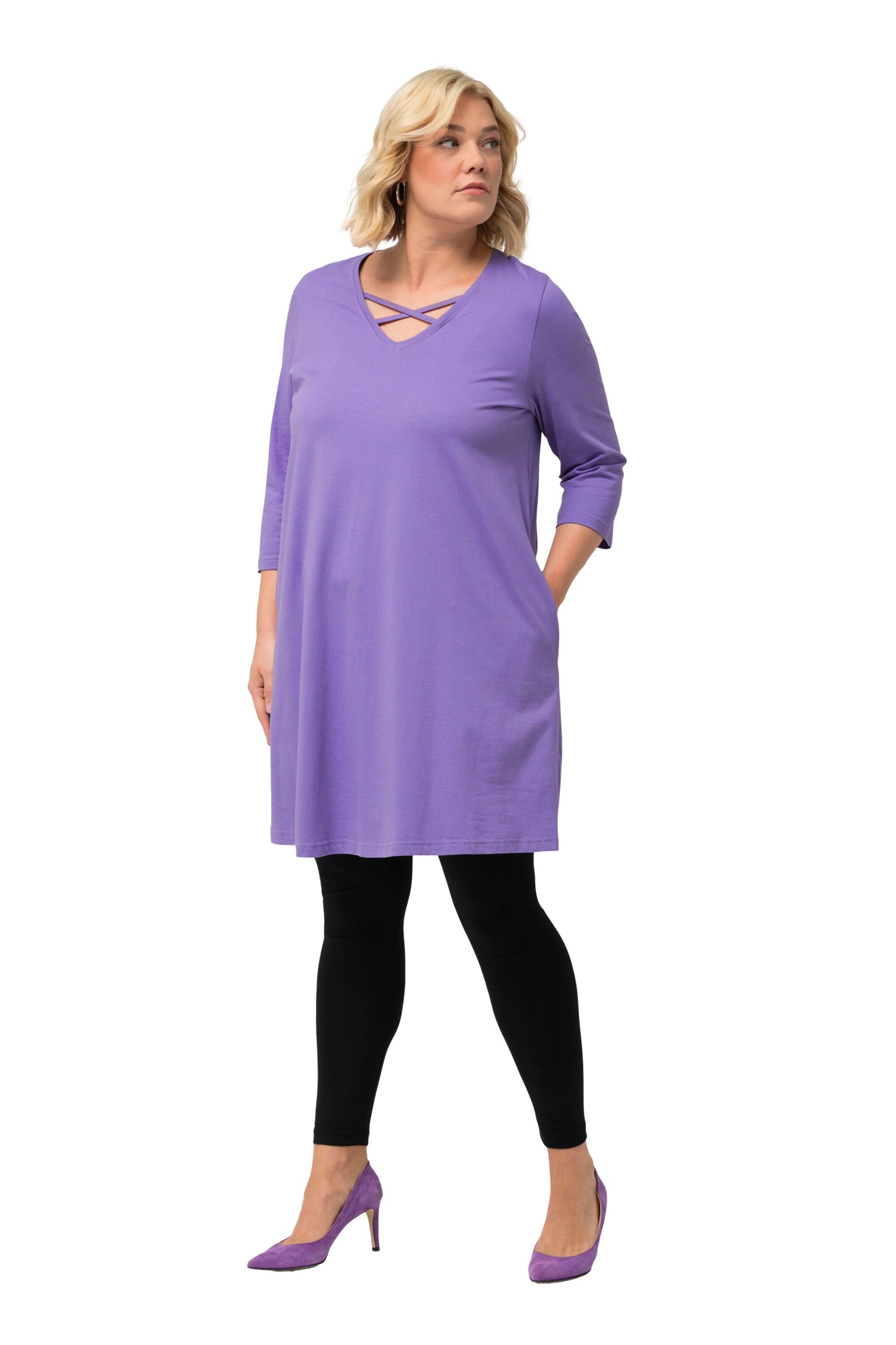 T-shirt Ulla Popken en violet