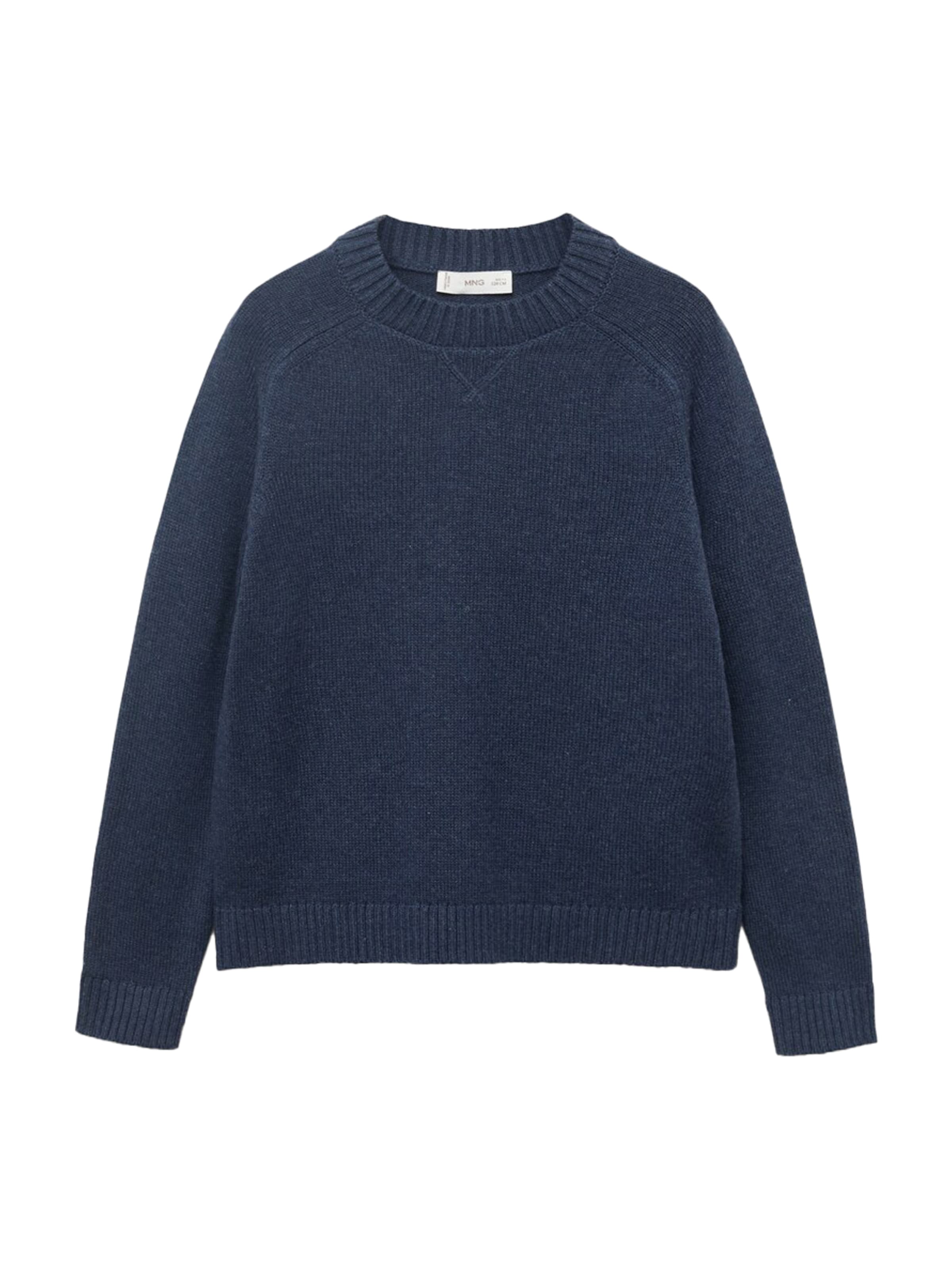 MANGO KIDS Пуловер 'ATLAS' в синьо: отпред