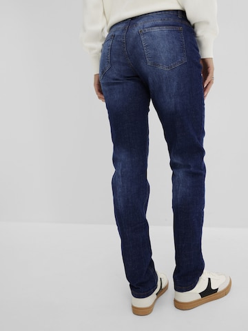 bonprix Regular Jeans in Blauw
