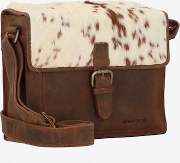 Borsa a tracolla di Greenland Nature in marrone