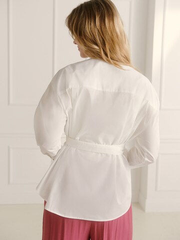 Guido Maria Kretschmer Women Блуза 'Nena' в бяло