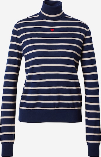 MAX&Co. Pullover 'COLLIE' i navy / hvid, Produktvisning