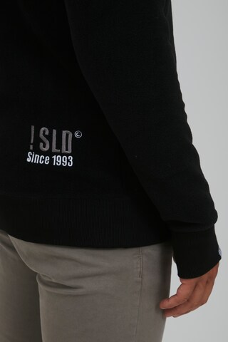 !Solid Zip-Up Hoodie 'Loki' in Black