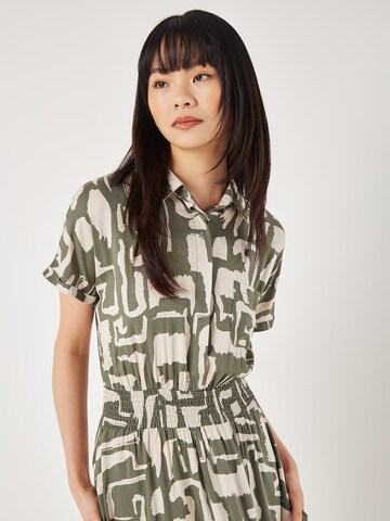 Apricot Shirt dress in Beige