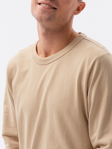 Ombre Sweatshirt 'B1153' in Beige