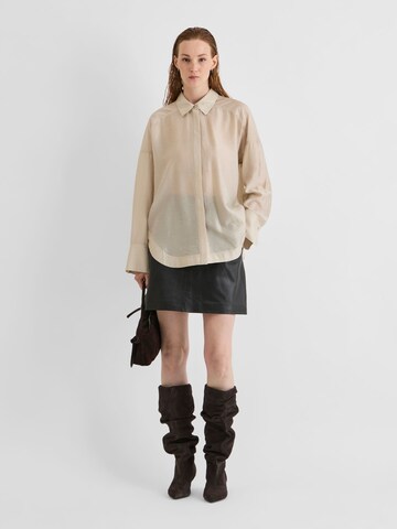 ROUGE EDIT Blouse in Grey