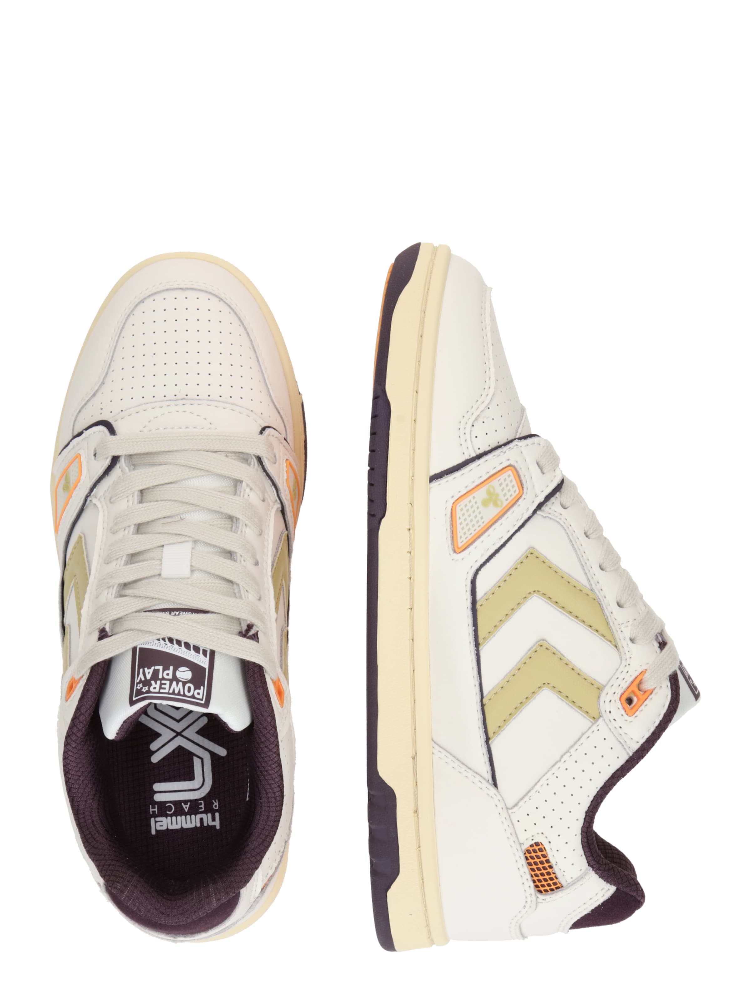 Hummel Sneaker 'POWER PLAY LX-E AP2' in Weiß