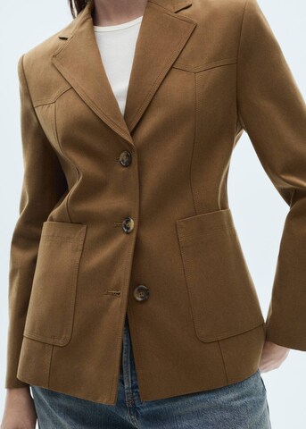 MANGO Blazer 'WENDY' in Braun