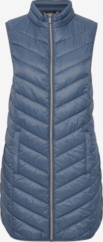 Fransa Bodywarmer 'FRBAPADDING 4' in Blauw: voorkant