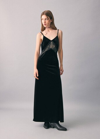 MANGO TEEN Kleid 'Miami' in Schwarz