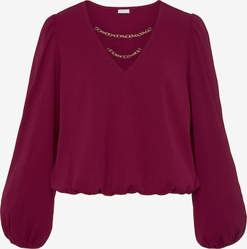 LASCANA Blouse in Purple: front