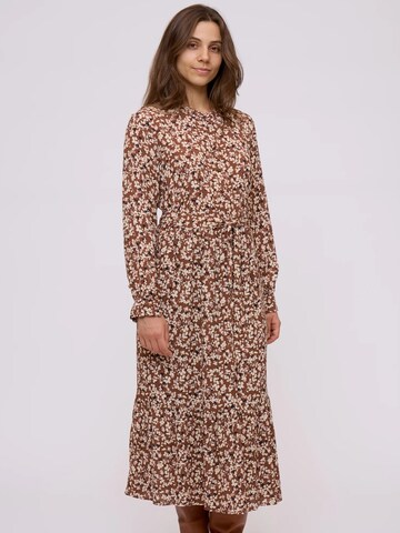 Noa Noa Jurk ' PhilippaNN ' in Bruin: voorkant