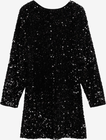 MANGOKoktel haljina 'XASTRO' - crna boja: prednji dio