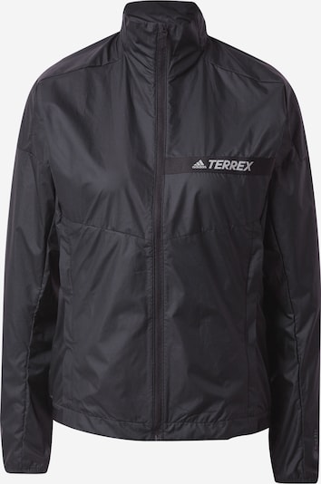 adidas Terrex Outdoor Jacket in Black / White, Item view