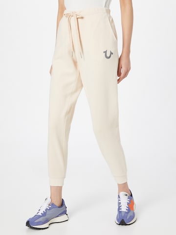 Regular Pantalon True Religion en beige : devant