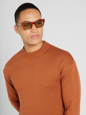 JACK & JONES Pullover 'JJEJack' in Braun