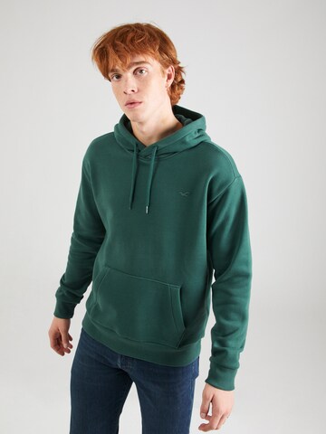 HOLLISTER Sweatshirt i grön: framsida