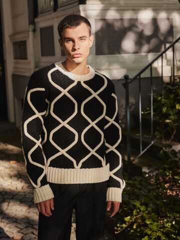 Guido Maria Kretschmer Men Pullover in Schwarz: predná strana