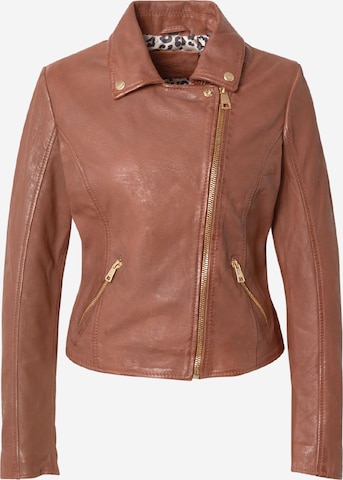 Mauritius Between-season jacket in Brown: front