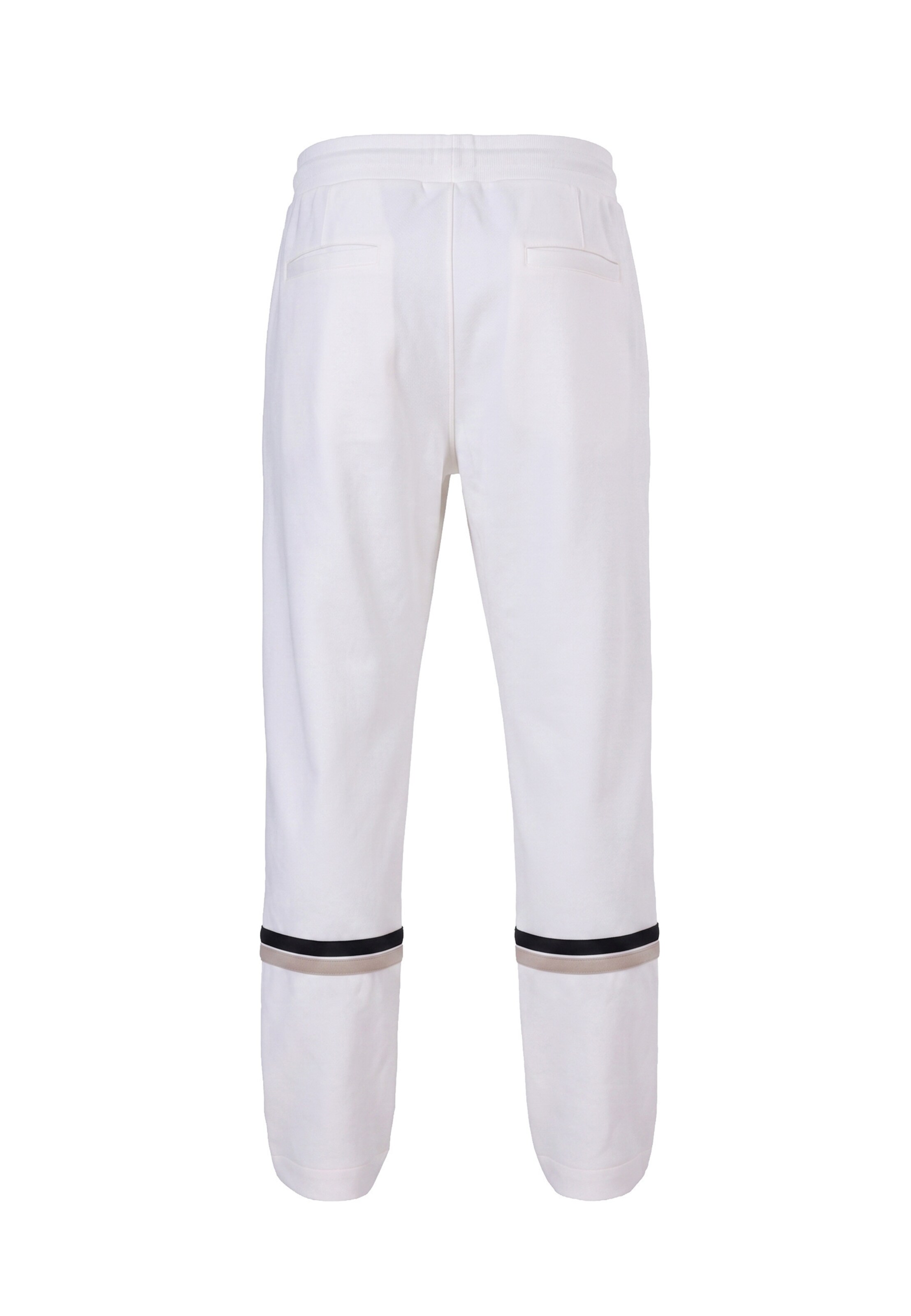 Regular Pantalon de sport 'Orion 024' Sergio Tacchini en blanc