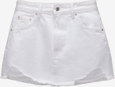 Pull&Bear Skirt in White denim, Item view