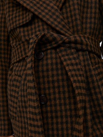 OBJECT Between-Seasons Coat in Brown