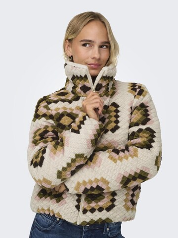 ONLY Jacke 'ONLVIBBE' in Beige