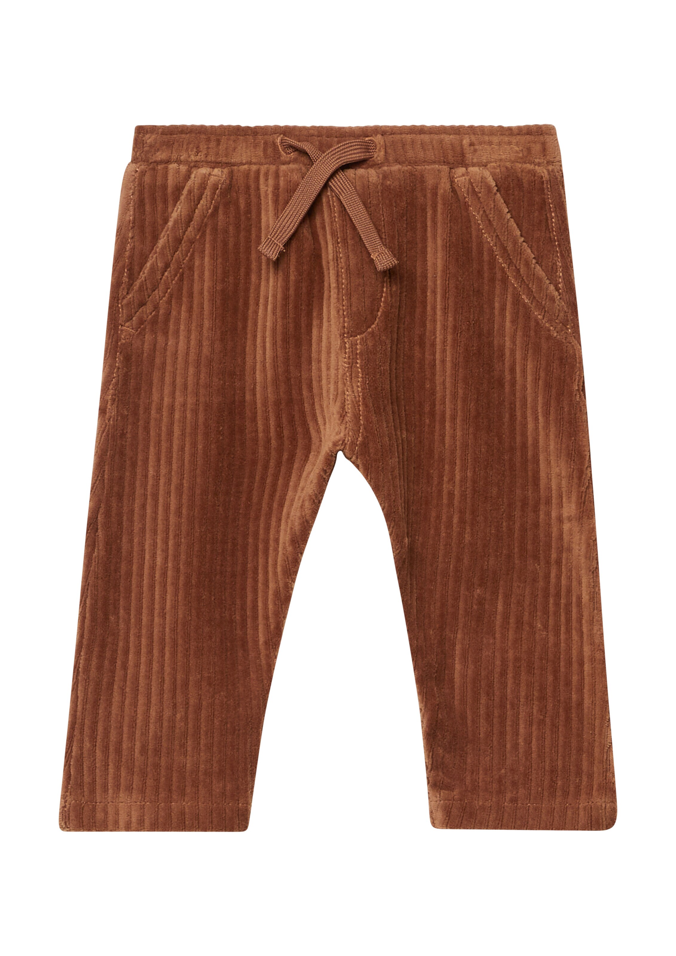 s.Oliver Regular Broek in Bruin: voorkant