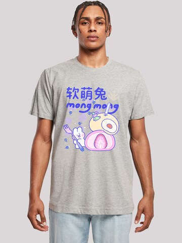 T-Shirt F4NT4STIC en gris : devant