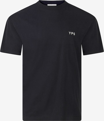 Young Poets T-Shirt 'Nik' in Schwarz: predná strana