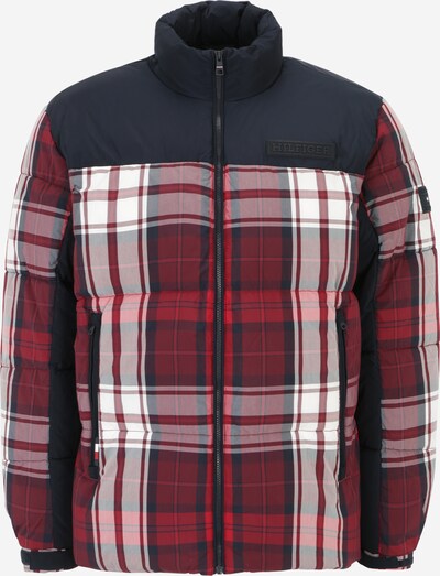 Tommy Hilfiger Big & Tall Prehodna jakna 'New York' | mornarska / vinsko rdeča / bela barva, Prikaz izdelka