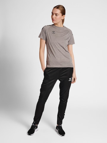 Coupe slim Pantalon de sport Hummel en noir