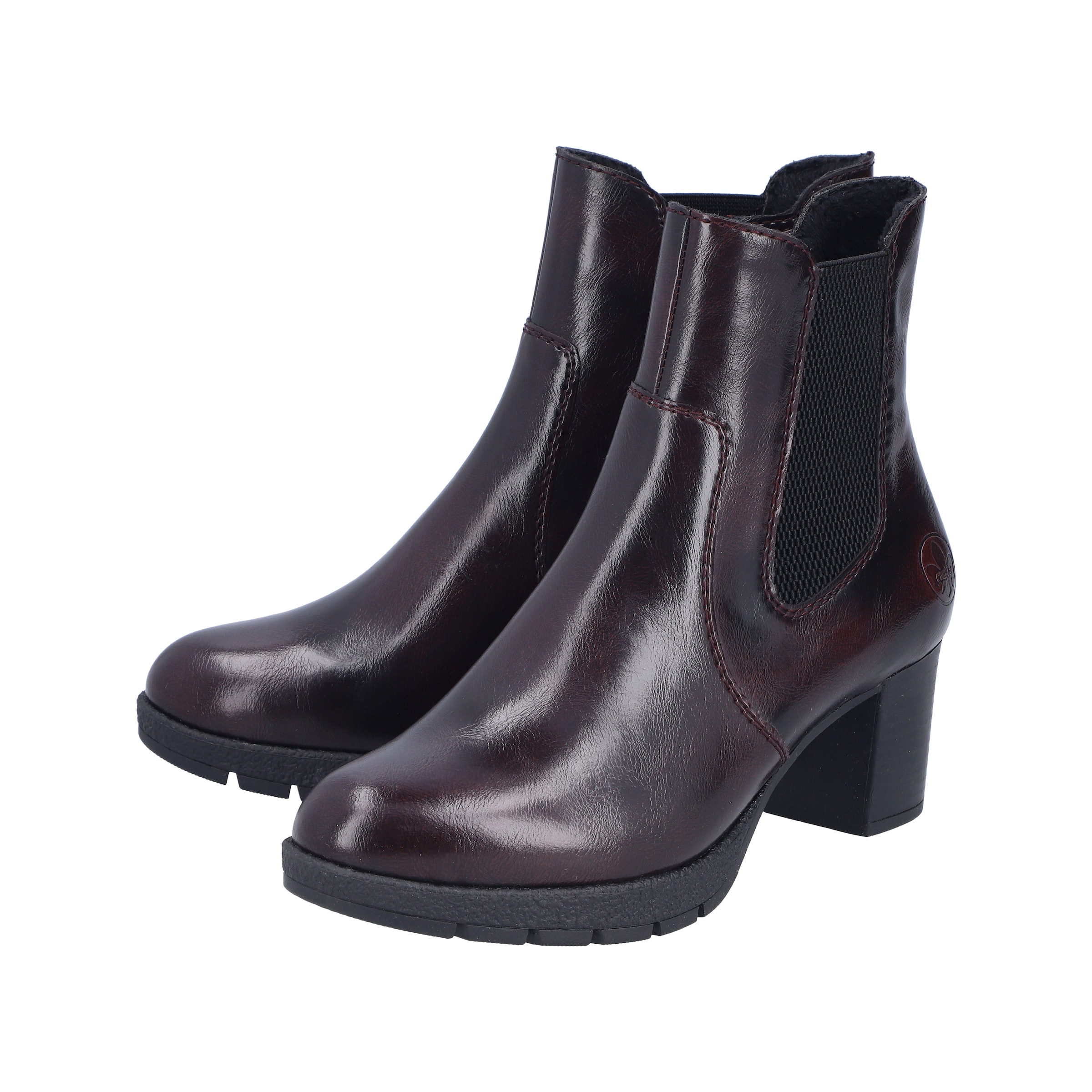 Rieker Booties '77674' in Red