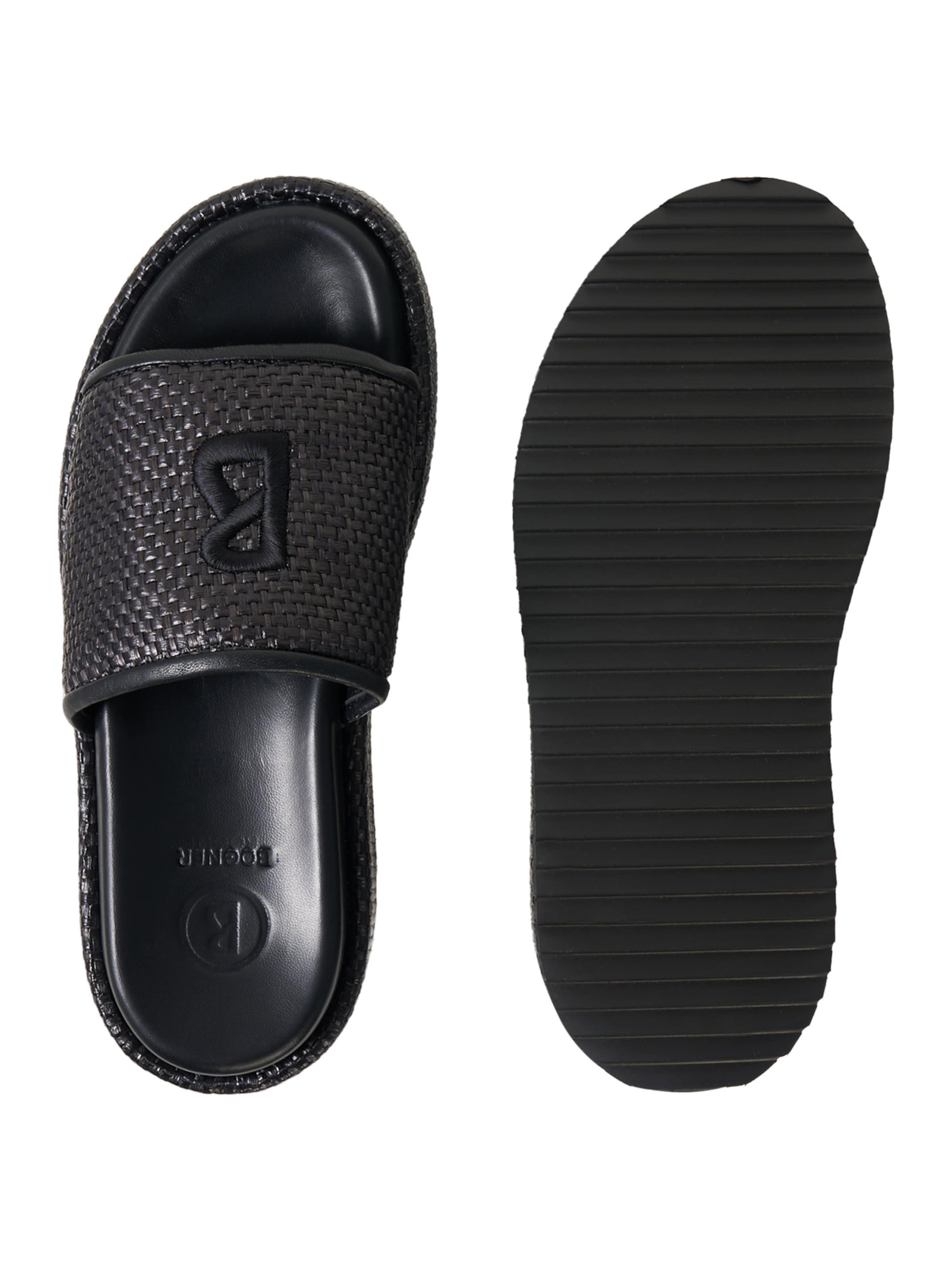 BOGNER Pantolette 'Sorrento' in Schwarz