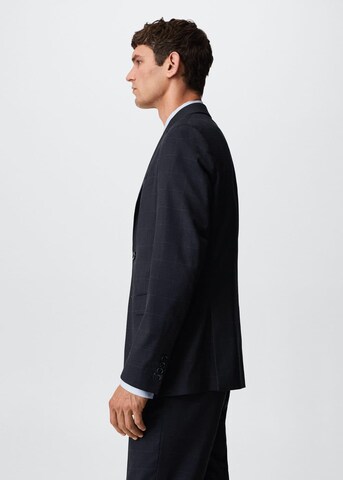 MANGO MAN Slim fit Suit Jacket 'Brasilia' in Blue