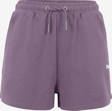 Regular Pantalon 'BRANDENBURG' FILA en violet : devant