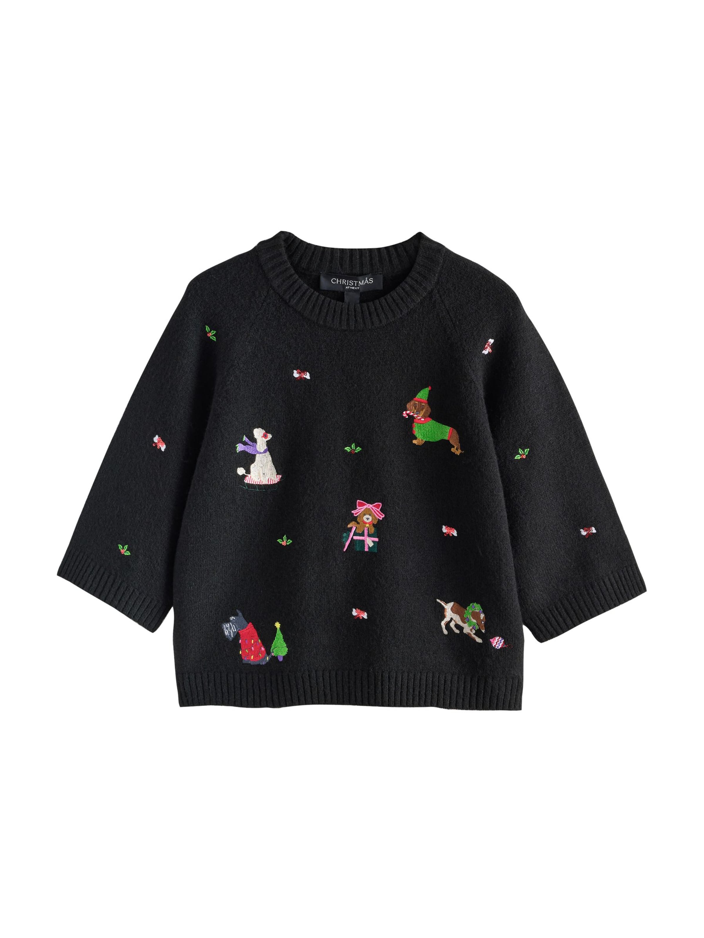 Next Sweater in Black: front