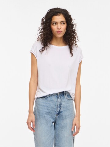 VILA T-shirt 'VIMODALA' i vit: framsida