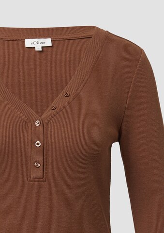 T-shirt s.Oliver en marron