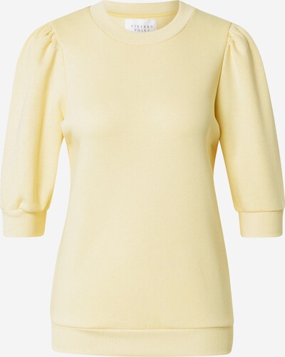SISTERS POINT Sweatshirt 'PEVA' in Pastel yellow, Item view