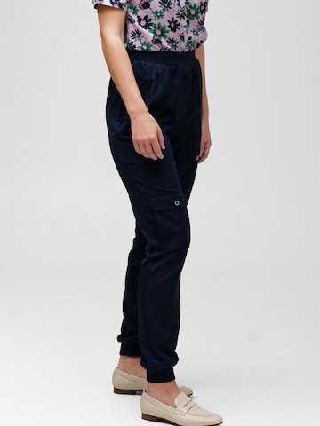 4funkyflavours Tapered Cargobroek 'Keep On Going' in Blauw